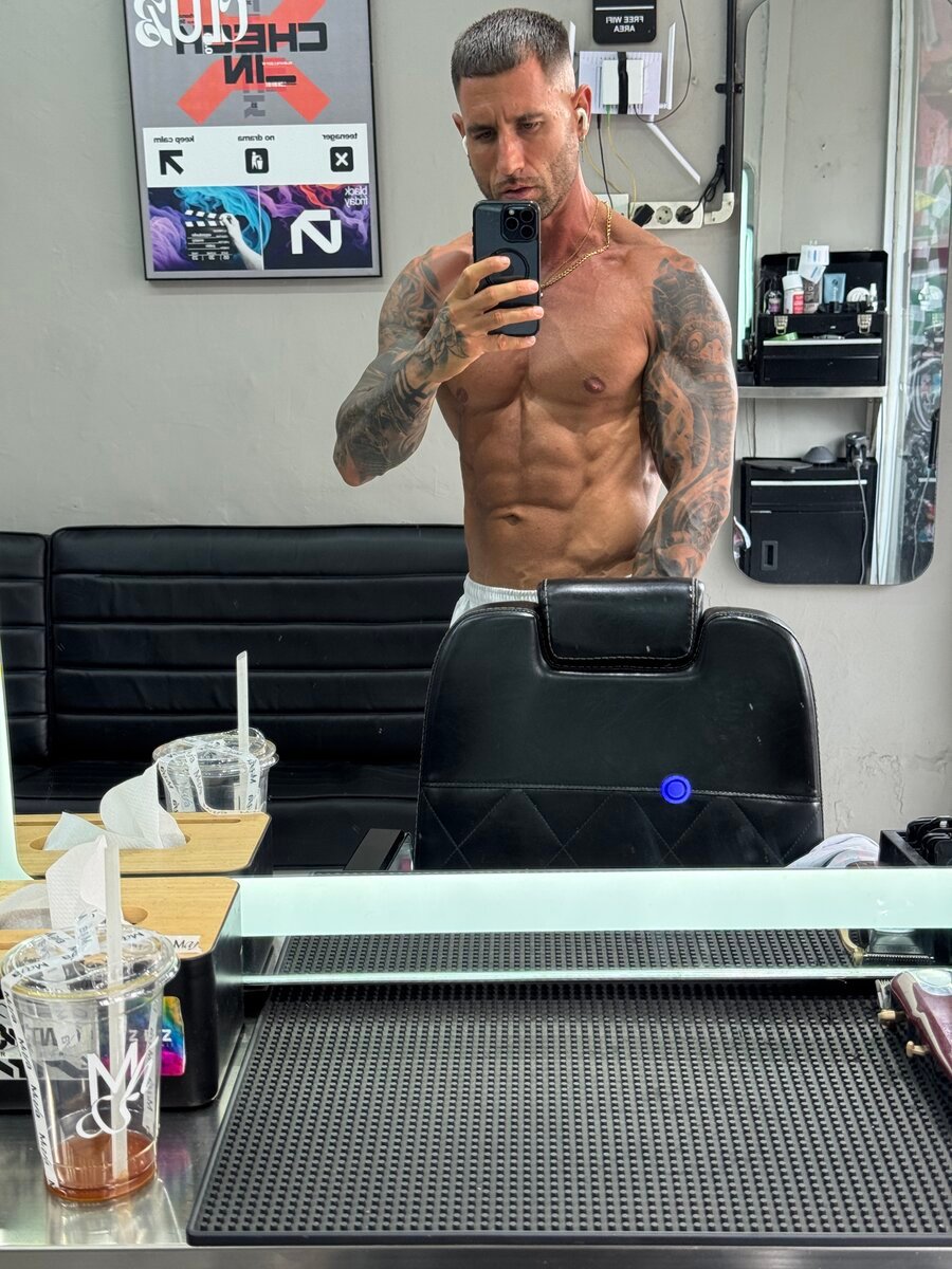 TRAINORD1E hoy — físico transformado con musculatura definida